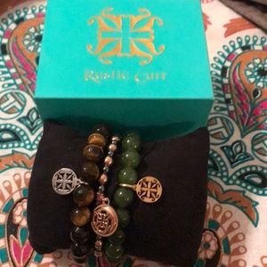 Rustic Cuff Set - Earth Tones